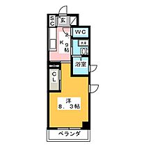 ＦＥＬＩＣＥ  ｜ 愛知県名古屋市中川区昭和橋通５丁目（賃貸マンション1K・8階・29.81㎡） その2