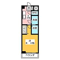 フィオーレのまII  ｜ 愛知県名古屋市中川区野田１丁目（賃貸マンション1K・2階・27.00㎡） その2