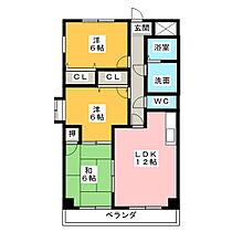 ビッグウエスト  ｜ 愛知県名古屋市港区十一屋３丁目（賃貸マンション3LDK・5階・65.28㎡） その2