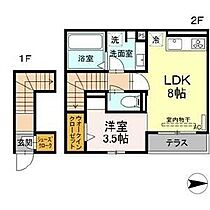 Ｐｉｎｅ　Ｃｏｕｒｔ 202 ｜ 愛知県名古屋市中川区東中島町１丁目49（賃貸アパート1LDK・2階・37.86㎡） その2