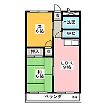 グローリィ十一屋  ｜ 愛知県名古屋市港区十一屋３丁目（賃貸マンション2LDK・3階・48.00㎡） その2