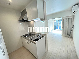 名古屋市営東山線 高畑駅 徒歩9分の賃貸アパート 1階1LDKのリビング/ダイニング