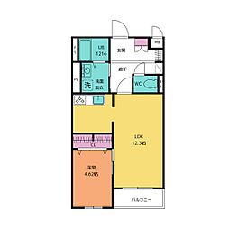 ＳＫ　Ｒｅｓｉｄｅｎｃｅ　Ｎａｇｏｙａ 3階1LDKの間取り