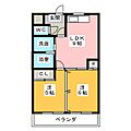 ジュネスA・ミヤワキ3階6.6万円
