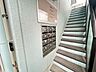 エントランス：ポスト付いています
