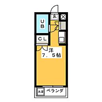 メゾン・ド・サピッド  ｜ 愛知県名古屋市昭和区八事富士見（賃貸マンション1R・2階・18.08㎡） その2