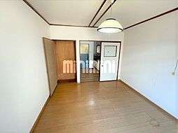 大西コーポ 1階1Kのリビング/ダイニング