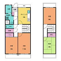 八事本町団地7号棟  ｜ 愛知県名古屋市昭和区八事本町（賃貸テラスハウス3LDK・1階・91.00㎡） その2