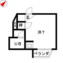 メゾン八事  ｜ 愛知県名古屋市天白区八幡山（賃貸マンション1R・4階・18.12㎡） その2