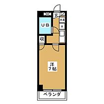 アーク21ビル  ｜ 愛知県名古屋市天白区道明町（賃貸マンション1K・2階・19.80㎡） その2