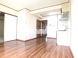 第2みかん山ハイツ 3階3LDKのリビング/ダイニング