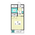 第二沖野館2階3.3万円