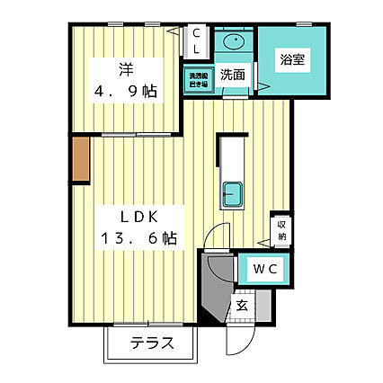 ヴァンヴェール桜ヶ岡1_間取り_0