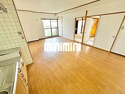 ヴィラ滝川 4階2LDKのリビング/ダイニング