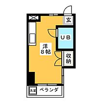 リバティビレッジ  ｜ 愛知県名古屋市昭和区檀溪通２丁目（賃貸マンション1R・2階・20.51㎡） その2