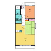 グリーンクレスト南山  ｜ 愛知県名古屋市昭和区駒方町５丁目（賃貸マンション2LDK・3階・60.50㎡） その2