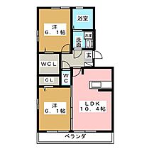 カルペ・ディエム  ｜ 愛知県名古屋市昭和区汐見町（賃貸アパート2LDK・2階・53.79㎡） その2