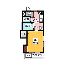 メゾンやよい  ｜ 愛知県名古屋市昭和区田面町１丁目（賃貸マンション1K・2階・19.84㎡） その2