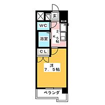 ラ・ラフィネ檀渓  ｜ 愛知県名古屋市昭和区五軒家町（賃貸マンション1K・2階・24.08㎡） その2