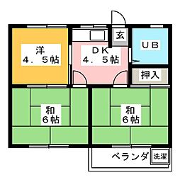 間取図画像 3K