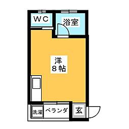 間取図画像 ワンルーム