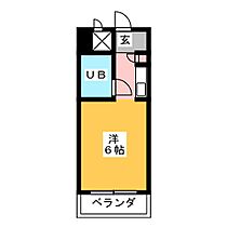 ドール堀田II  ｜ 愛知県名古屋市瑞穂区内浜町（賃貸マンション1R・6階・17.68㎡） その2