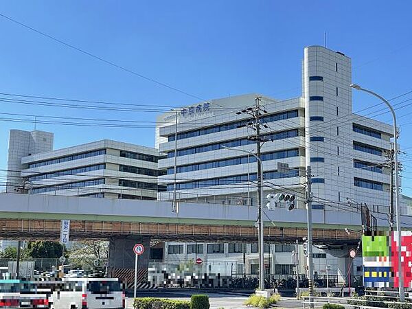 画像26:病院「中京病院まで1500m」