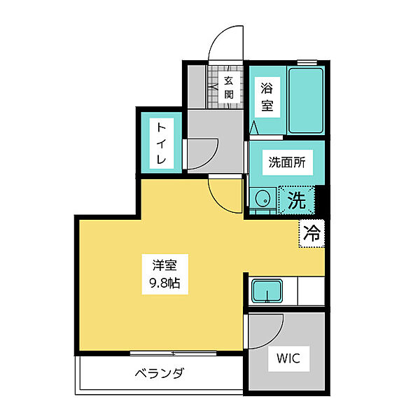 ロジュマン神宮東 ｜愛知県名古屋市瑞穂区牛巻町(賃貸マンション1R・1階・31.58㎡)の写真 その2