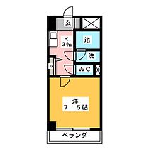 リエス白鳥  ｜ 愛知県名古屋市熱田区白鳥２丁目（賃貸マンション1K・5階・24.37㎡） その2