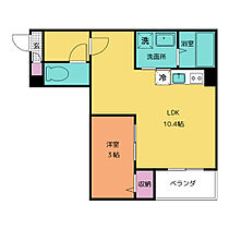 Jack hoshoII 103 ｜ 愛知県名古屋市南区宝生町１丁目24番3（賃貸アパート1LDK・1階・31.07㎡） その2