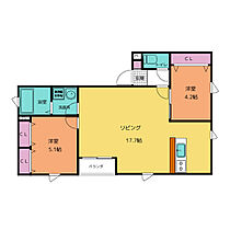 RUSCELLO中割 103 ｜ 愛知県名古屋市南区中割町４丁目74（賃貸アパート2LDK・1階・57.33㎡） その2