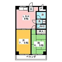 ブランメゾンコジマ  ｜ 愛知県名古屋市熱田区千年１丁目（賃貸マンション2LDK・3階・43.74㎡） その2