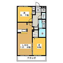 クレール道徳  ｜ 愛知県名古屋市南区道徳北町１丁目（賃貸マンション2LDK・3階・59.91㎡） その2