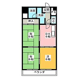 間取図画像 3DK