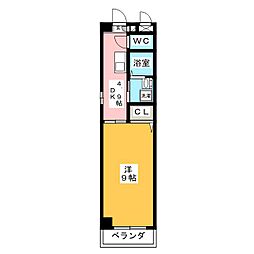 間取図画像 1DK