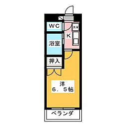 間取図画像 1K