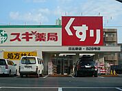 ドラッグストア 「スギ薬局まで600m」