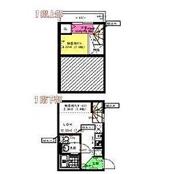 セレステ ワンルームの間取図画像