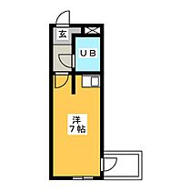 コーポ更科  ｜ 愛知県名古屋市昭和区吹上町１丁目（賃貸マンション1R・4階・20.00㎡） その2