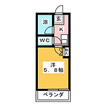 高砂ヴィレッヂ  ｜ 愛知県名古屋市瑞穂区船原町７丁目（賃貸アパート1K・1階・20.00㎡） その2