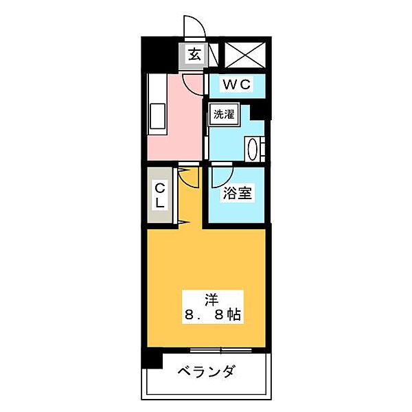 エスペランサ上前津 ｜愛知県名古屋市中区上前津２丁目(賃貸マンション1K・12階・29.93㎡)の写真 その2