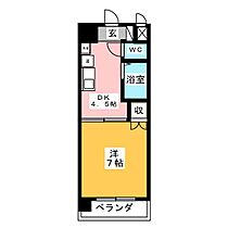 グランデュール若清  ｜ 愛知県名古屋市中区千代田４丁目（賃貸マンション1K・4階・24.08㎡） その2