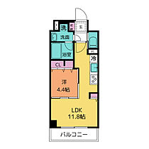 ブルジュ385パークアベニュー 102 ｜ 愛知県名古屋市昭和区鶴舞２丁目1-11（賃貸マンション1LDK・1階・40.85㎡） その2