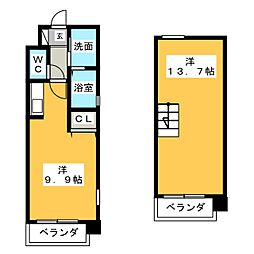 Ｋｅｉ・Ｓｅａ・Ｂａｓｓ 4階1LDKの間取り