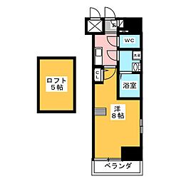 間取図画像 1K