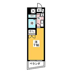 間取図画像 1K
