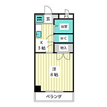 ジュネス本郷  ｜ 愛知県名古屋市名東区本郷３丁目（賃貸マンション1K・1階・24.90㎡） その2