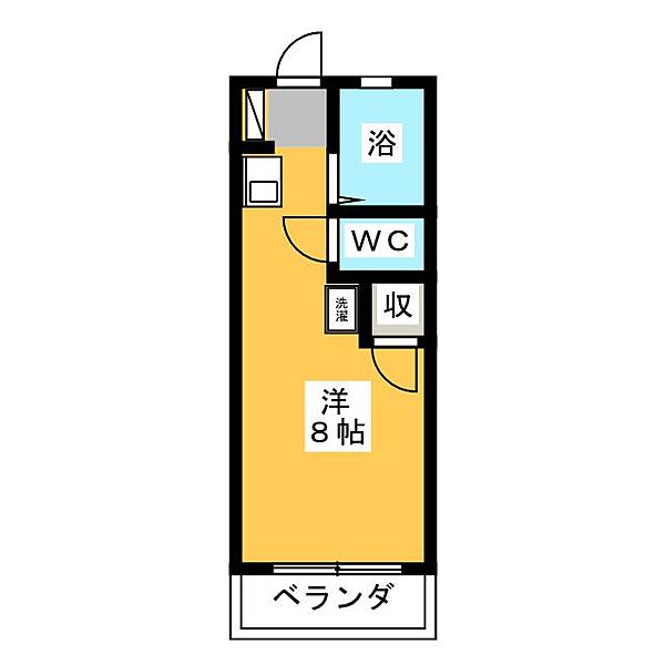 リバーサイド藤ヶ丘 ｜愛知県長久手市荒田(賃貸アパート1R・2階・19.87㎡)の写真 その2