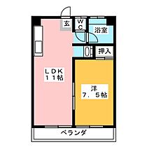 コーポ小池  ｜ 愛知県名古屋市名東区小池町（賃貸マンション1LDK・3階・36.92㎡） その2