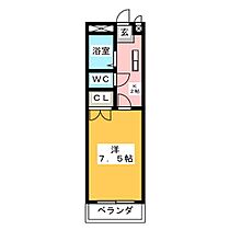 アカンサス砂子  ｜ 愛知県長久手市喜婦嶽（賃貸アパート1K・2階・23.00㎡） その2